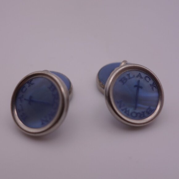 Black Brown Cuff Links - Picture 2 of 7
